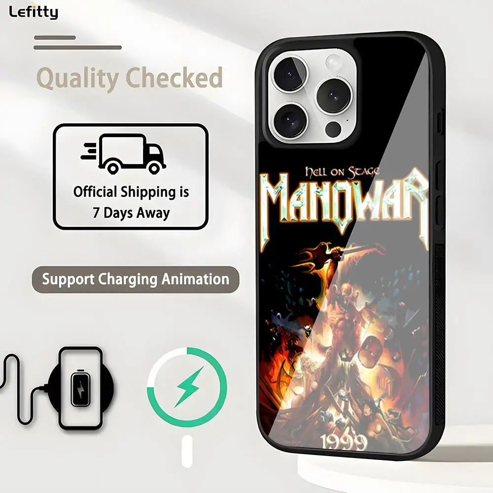 Чехол для телефона M-Manowars Magsafe для IPhone 16, 15, 14, 13, 12, 11 Plus Pro Max, мини-зеркальный акриловый чехол из ТПУ