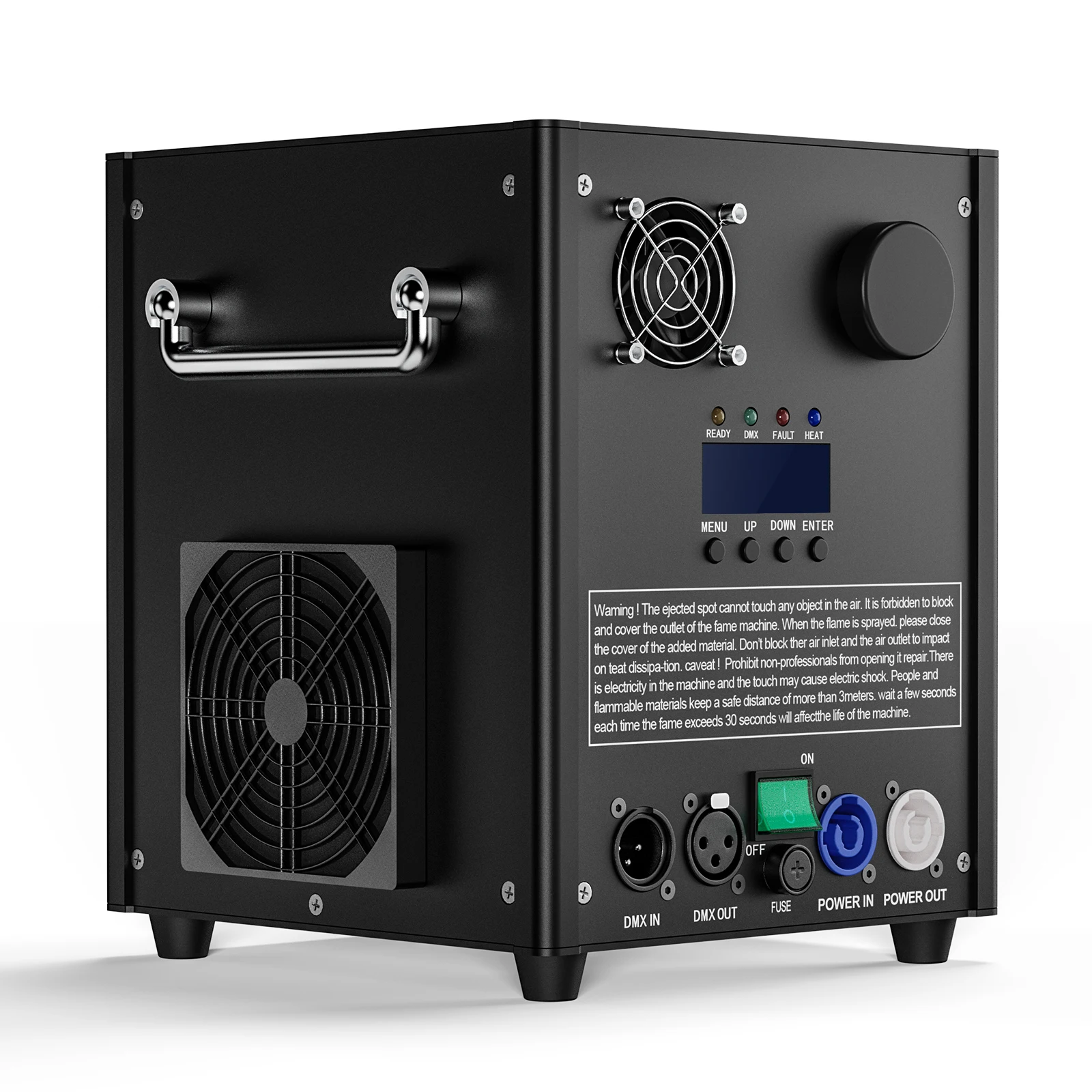U`King Firewo LED Dmx 512 Управление для свадьбы Пиротехническое оборудование с эффектом фонтана Беспроводная 700 Вт Dj Stage Cold Spark Machine
