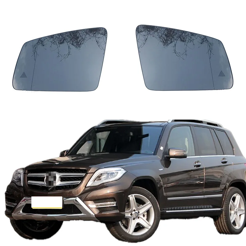 Стекло бокового зеркала автомобиля с подогревом для Mercedes-Benz ABCES GLA GLK Class W204 212 221, вспомогательное зеркало заднего вида с подогревом слепой площадки