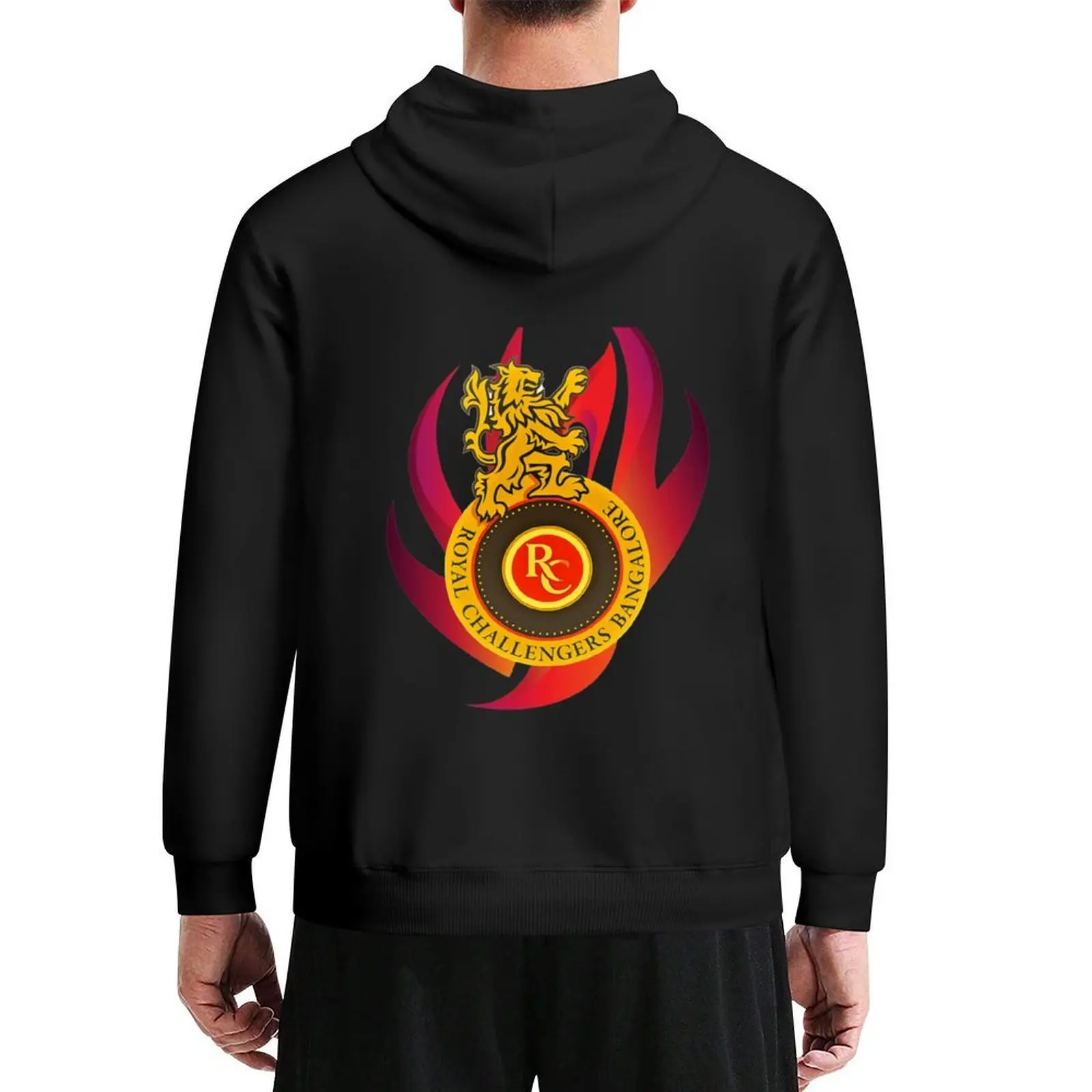 RCB Royal Challengers Bangalore ipl крикет Толстовка с капюшоном мужская одежда мужская одежда мужские толстовки