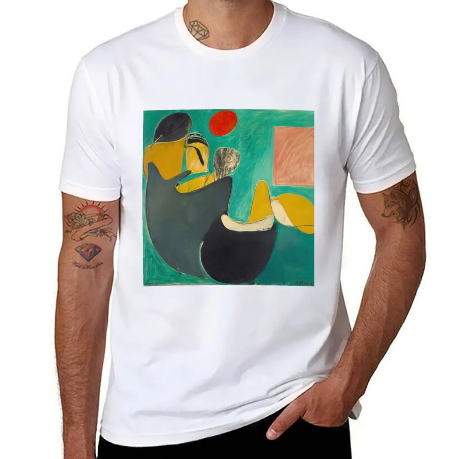 Футболка Willem de kooning, забавные футболки с темным юмором, хлопковые футболки, мужская футболка из 100%