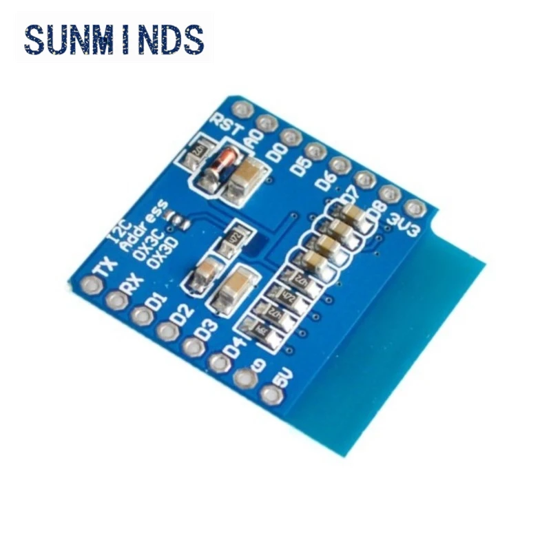 0,66-дюймовый OLED-светодиодный ЖК-дисплей, совместимый с WEMOS D1 MINI ESP32 64X48, дисплей 0,66 дюйма, oled-модуль 0,66 дюйма IIC I2C