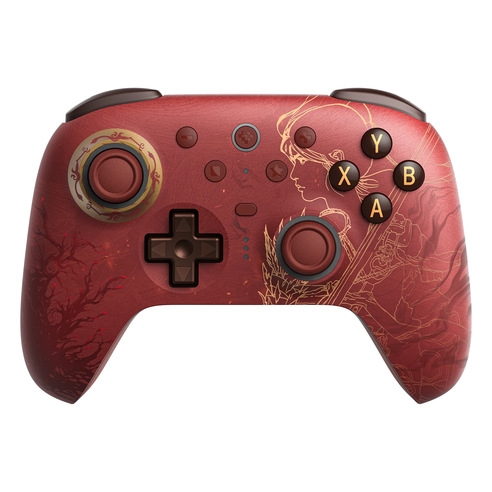 Фото Беспроводной контроллер 8BitDo Ultimate 2 WUCHANG, геймпад с 8-скоростной эксклюзивной технологией, джойстики с RGB-подсветкой TMR для ПК Android №2