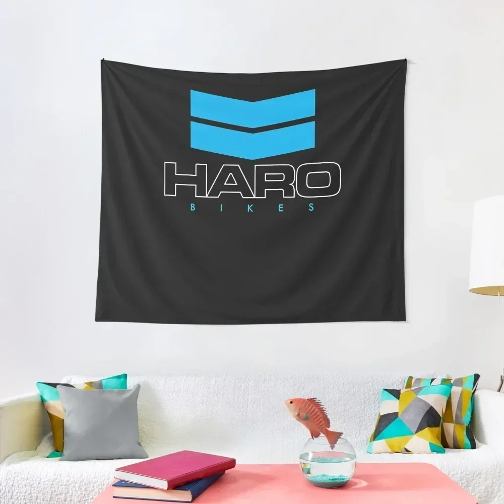 Классическая футболка с логотипом Haro BMX, гобелен, настенные украшения, гобелен для спальни