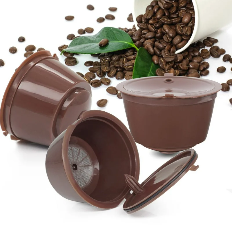 3 шт. многоразовые кофейные капсулы для аппарата Nescafe Dolce Gusto многоразовые кофейные капсулы набор фильтров для капсул