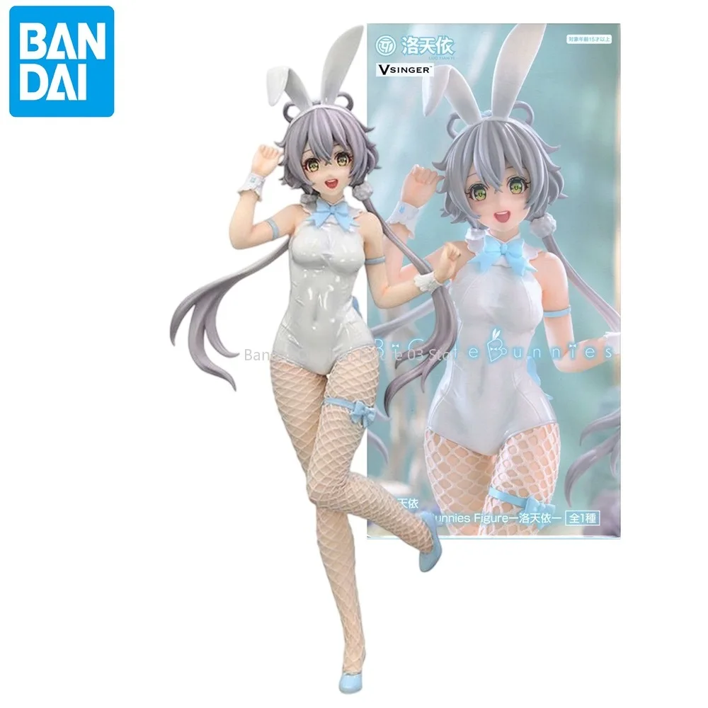 Оригинальная фигурка FuRyu Vsinger 28 см Luo Tianyi Bunny Girl, аниме, модель игрушки для мальчика QWIOOE, оптовая продажа, Прямая доставка