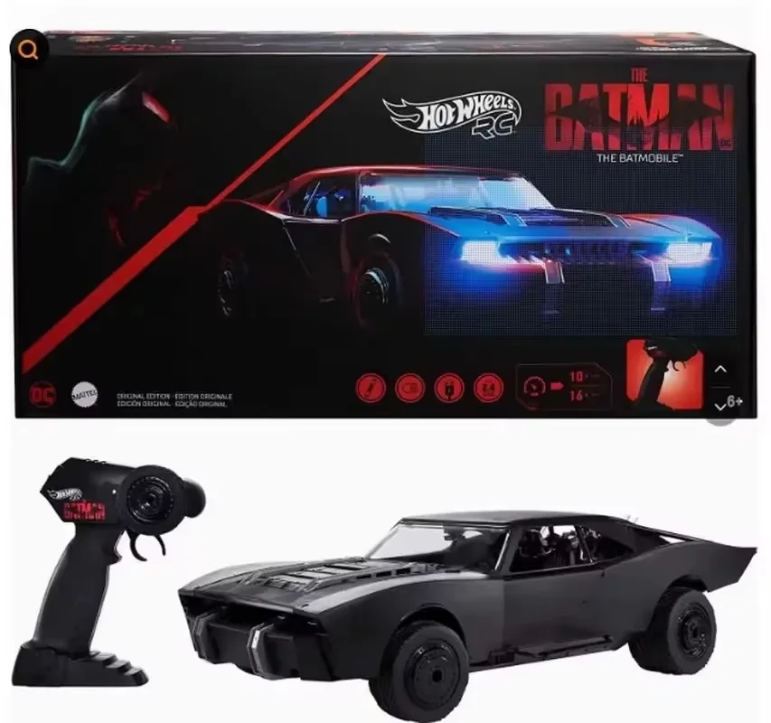 Фото Hot Whells 1:12 Rc Cybertruck Offroad Station Wagon Бэтмобиль Радиоуправляемый автомобиль Моделирование пикапа Модель детские игрушки Игрушка для мальчиков №4