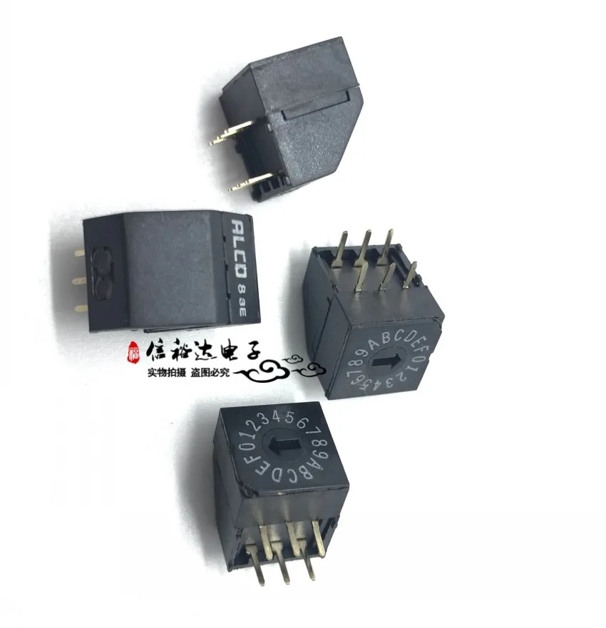 DRD16RAE04 1825008-4 16-битный цифровой поворотный переключатель диапазона кодирования ALCO 3:3 положительный код