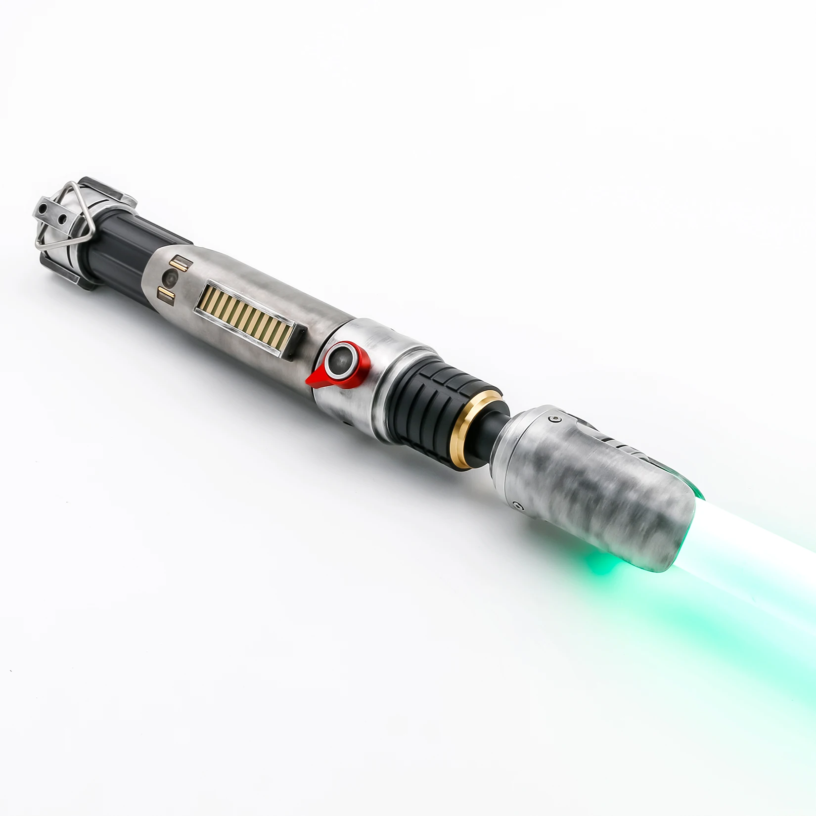 Фото Jedi Ezar TXQSTUDIO RGB Pixel Heavy Dueling лазерный меч 27 комплектов звук гладкие качели металлическая рукоять световой меч подарки для косплея №4