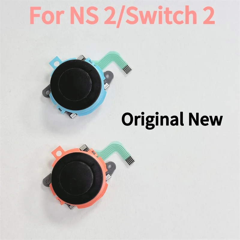 10 шт./лот, оригинальный новый для Nintendo Switch 2 NS 2, геймпад Joycon, 3D аналоговый джойстик, кнопка, замена контроллера