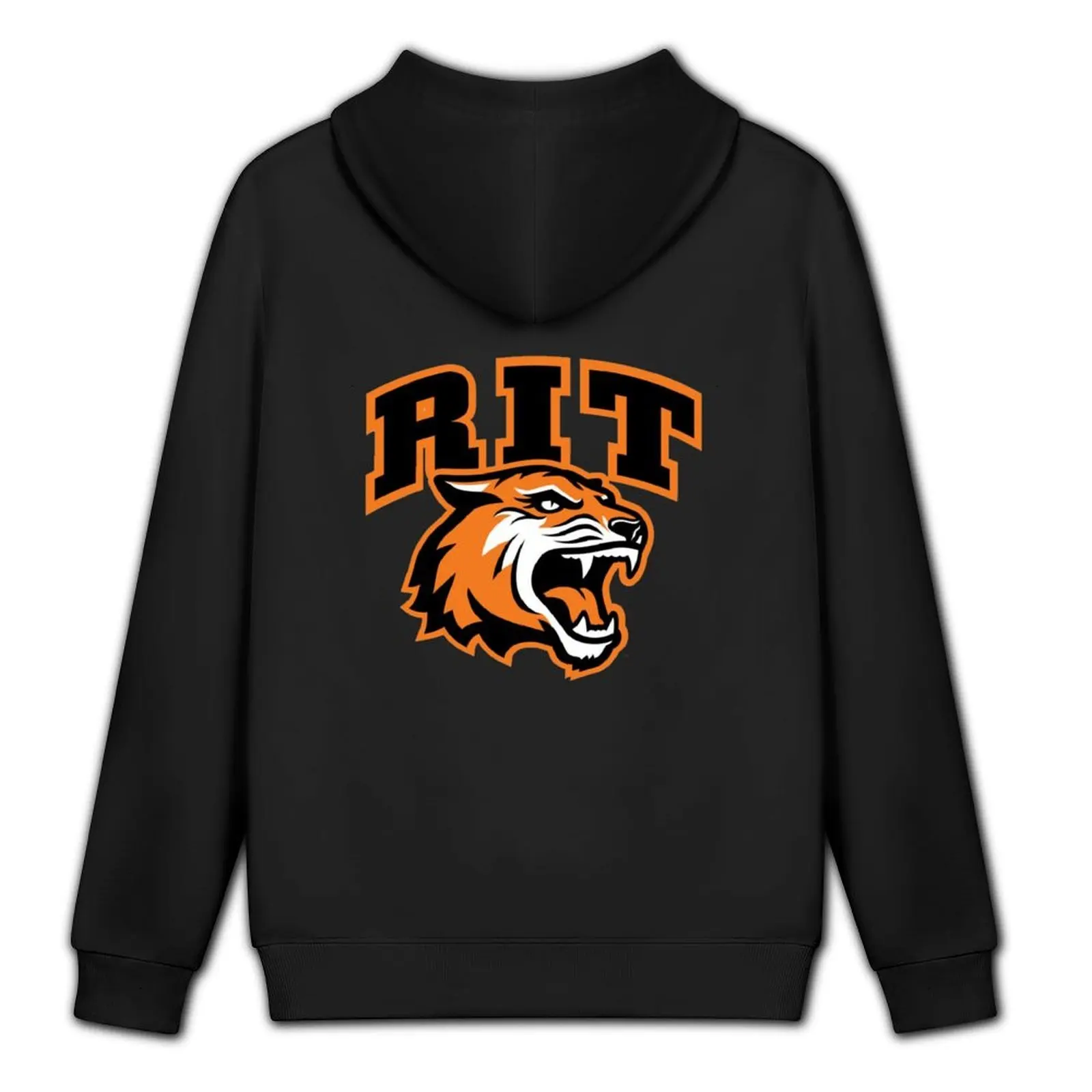 Фото Толстовка RIT TIGERS в японском стиле, корейская осенняя одежда, мужская одежда, мужская осенняя одежда, толстовка оверсайз №5