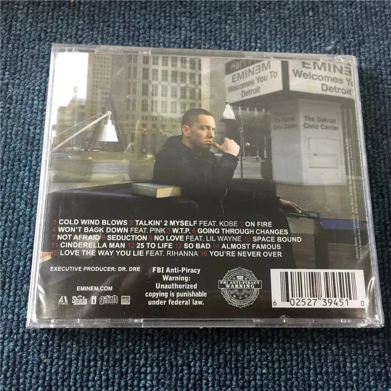 Фото Рэп Эминем Музыка CD Восстановительный альбом Love The Way You Lie Музыкальная запись Косплей Walkman Car Soundtracks Box Collection Party Music №2