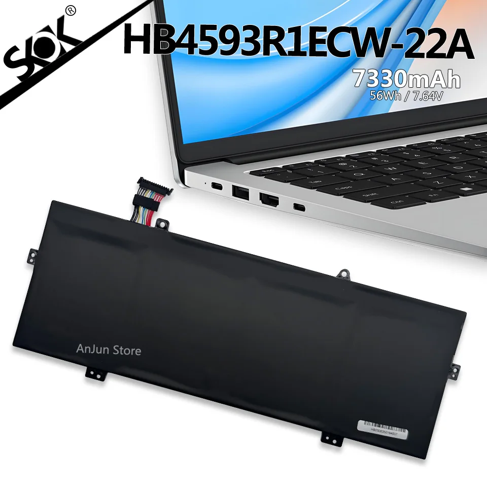 HB4593R1ECW-22A Аккумулятор для ноутбука Huawei MateBook 14 2020 R5 R7 B5-420 KLVF-16 MACHD-WFE9Q KLVD-WFH9 KELVINL-WFH9B KLVL-WFH9 (art.: 3920cecbf000f) - 3920cecbf000f