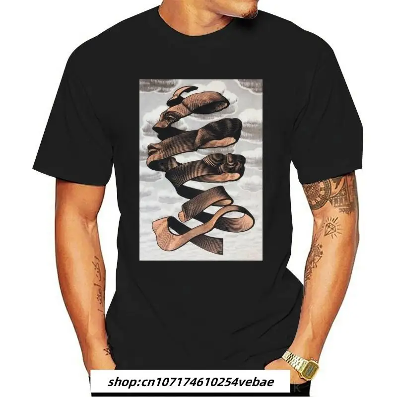Кожура для лица M.C. Футболка для взрослых Escher Graphic Artist