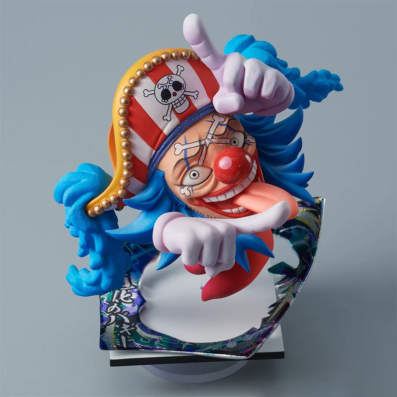 Фото BANDAI Original ONE PIECE Niforme Shonen Monkey D. Luffy Shanks Багги Маршалл Д. Teach Аниме Мультфильм Гаражный комплект Подарки Игрушки №4