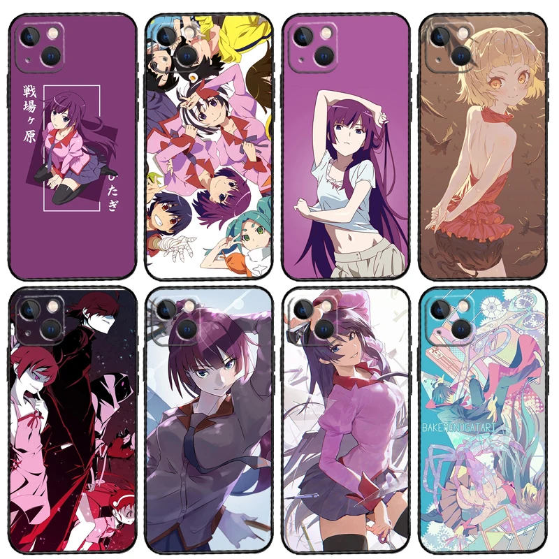 Чехол для телефона Monogatari для iPhone 15 14 13 12 11 Pro Max Mini X XS XR Max SE 2022 2020 7 8