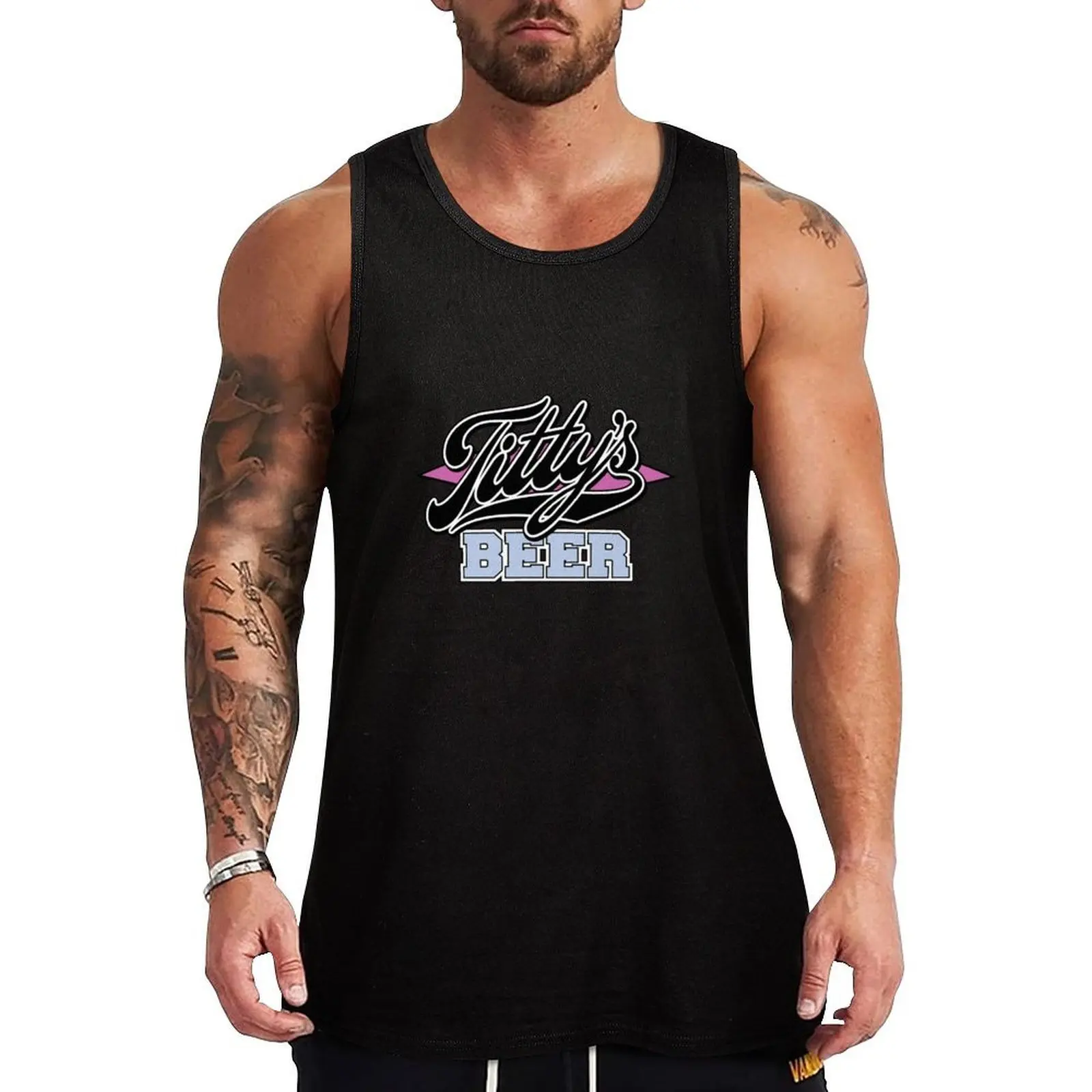 Montgomery Gentry Tittys Beer, жаркая летняя майка, рабочий жилет, футболки, милые топы, топ