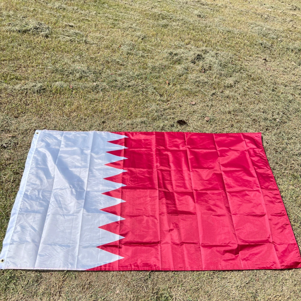 Фото CZY, флаг Катара, 90x150 см, полиэстер, подвесной флаг Qatari, украшение для дома и улицы №2