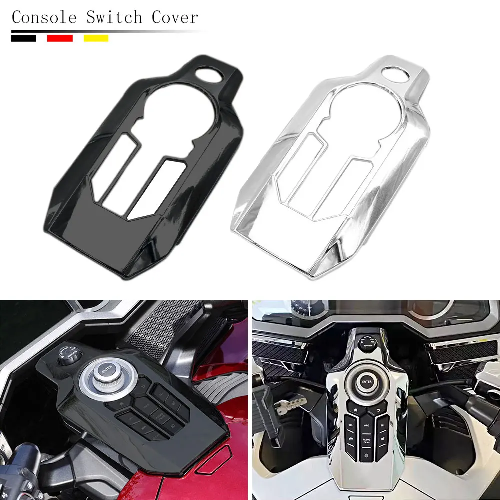 Аксессуары для мотоцикла Honda GoldWing 1800 Tour DCT подушка безопасности GL1800 F6B 2018-23, аксессуары для центральной консоли, панель переключателя, декоративная крышка