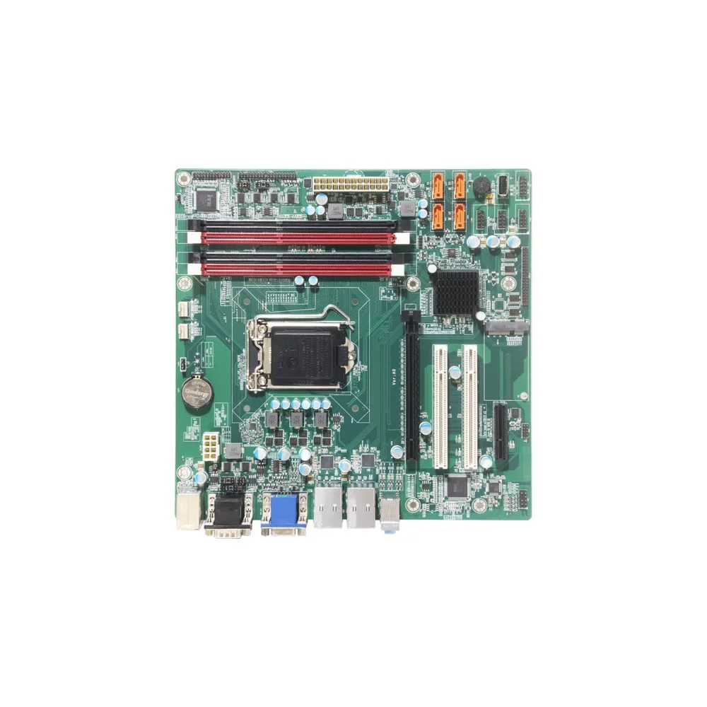 Фото Промышленная материнская плата 4-го поколения LGA1150 Intel Core i7/i5/i3 Pentium или процессор Celeron Промышленная материнская плата №4