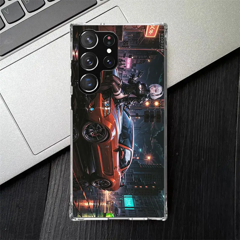 Мягкий силиконовый чехол для телефона Anime Girl Sports Car JDM для Samsung Galaxy Note 20 Ultra 10 Pro 9 8 S10 Lite S9 S8 Plus S7 A6 A7 A8 J (art.: 3920d014d6c0d) - 3920d014d6c0d