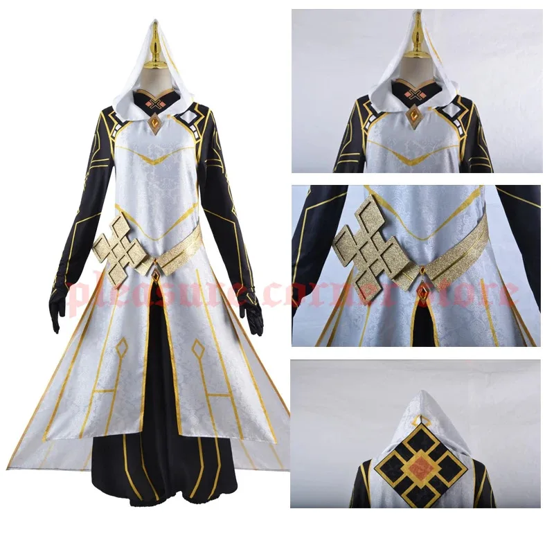 Vivi 2025 игра Genshin Impact Zhongli Zhong Li боевая форма Archon полный комплект костюм парик Morax костюм косплей Out