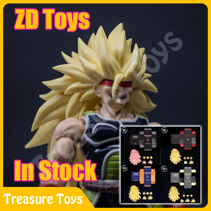 ZD Toys Dragon Ball Super Saiya SSJ3 Vegito Gogeta Black Son Goku Zamasu Bardock Head Аксессуары Аниме Фигурки Подарочная игрушка