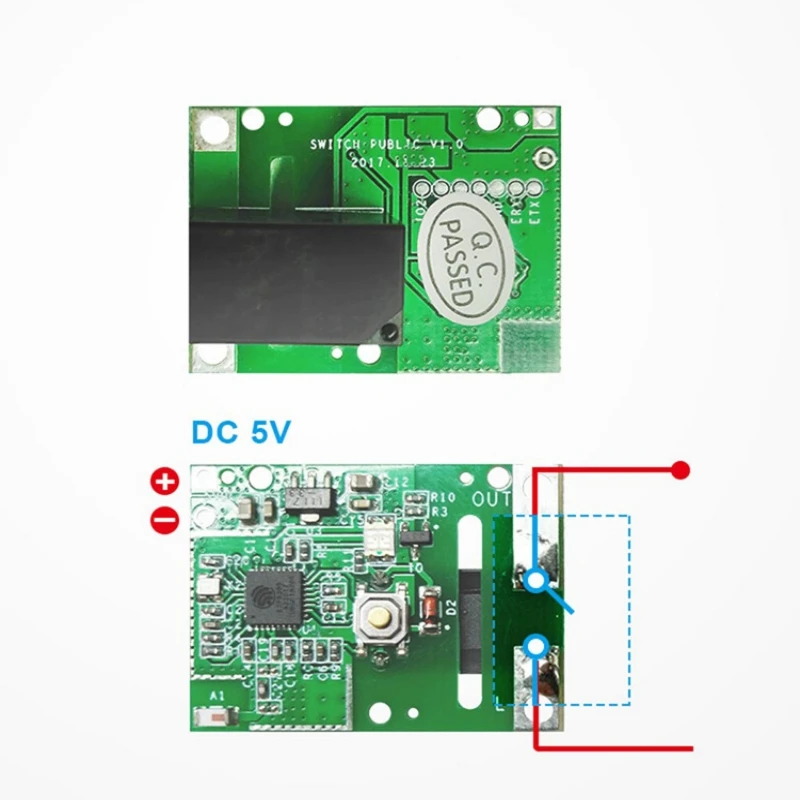 Фото Релейный модуль SONOFF RE5V1C с поддержкой Wi-Fi, 5 в постоянного тока №5