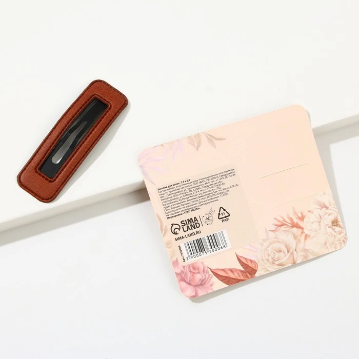 Заколка для волос Art beauty, 7.5 х 2.3 (art.: 3920bd53740e8) - 3920bd53740e8