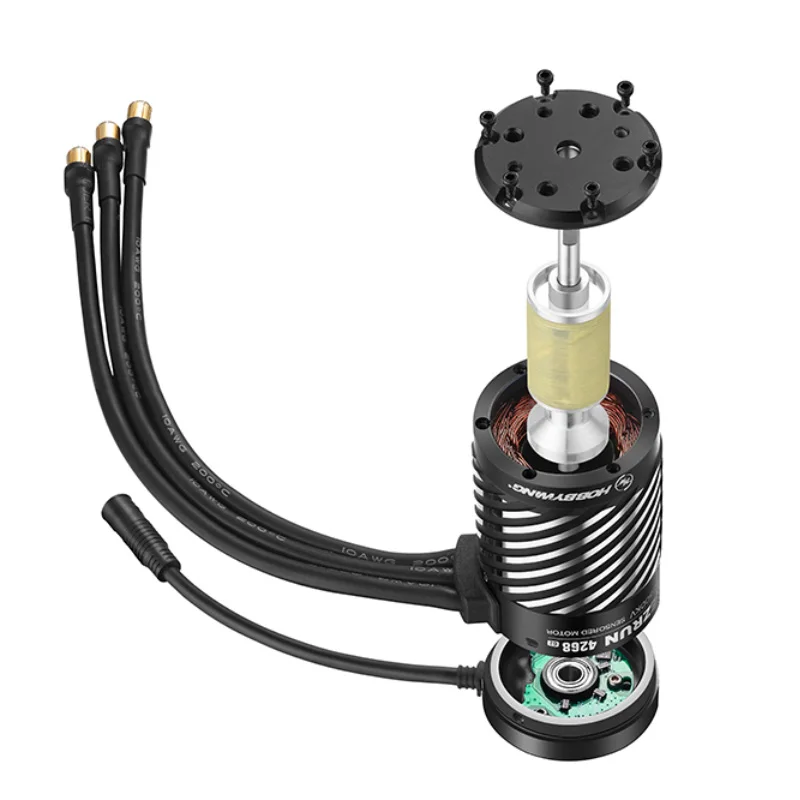 Фото Hobbywing EZRUN MAX8 G2S 160A 3-6S Бесщеточный ESC с датчиком и 4278SD 3-6S 2250KV/4268SD 3-4S 2500KV G2R RC Мотор для 1/8 1/10 RC Car №3