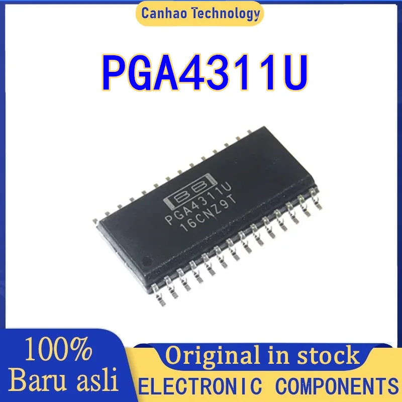 4-канальный контроллер громкости звука PGA4311U PGA4311 SOP28 Bar asli
