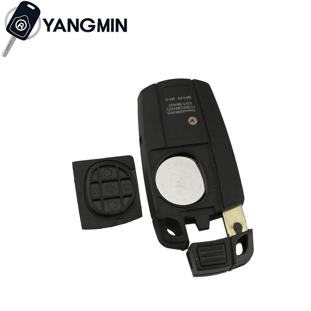 Фото Умный дистанционный ключ YANGMIN для BMW 1/3/5/7 серии X1 X6 Z4 CAS3 KR55WK49127 PCF7945 чип 315 868 МГц №5