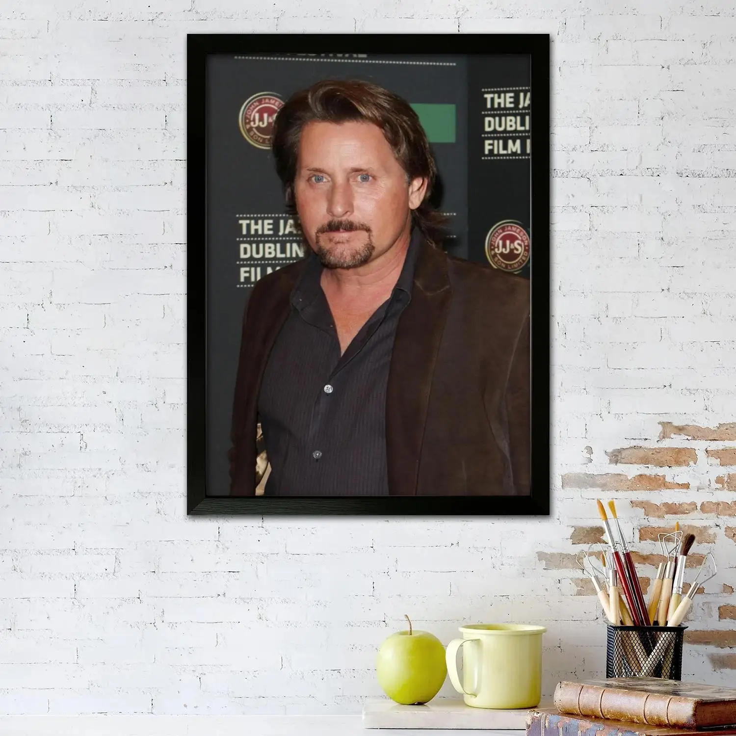 Фото emilio estevez actor Холст Художественный постер и настенное искусство, картина с принтом, современный семейный декор для спальни, постеры, декоративная живопись №2