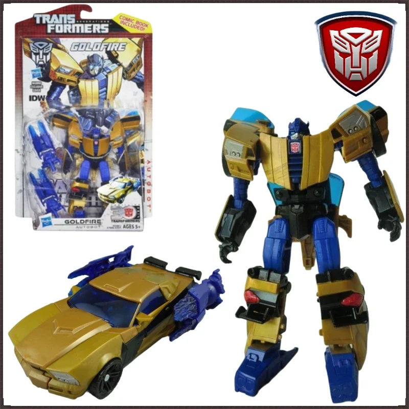 Оригинальная фигурка Hasbro Transformers G серии 30th Anniversary D Class Goldbug, аниме, подвижная модель робота, коллекционные подарки