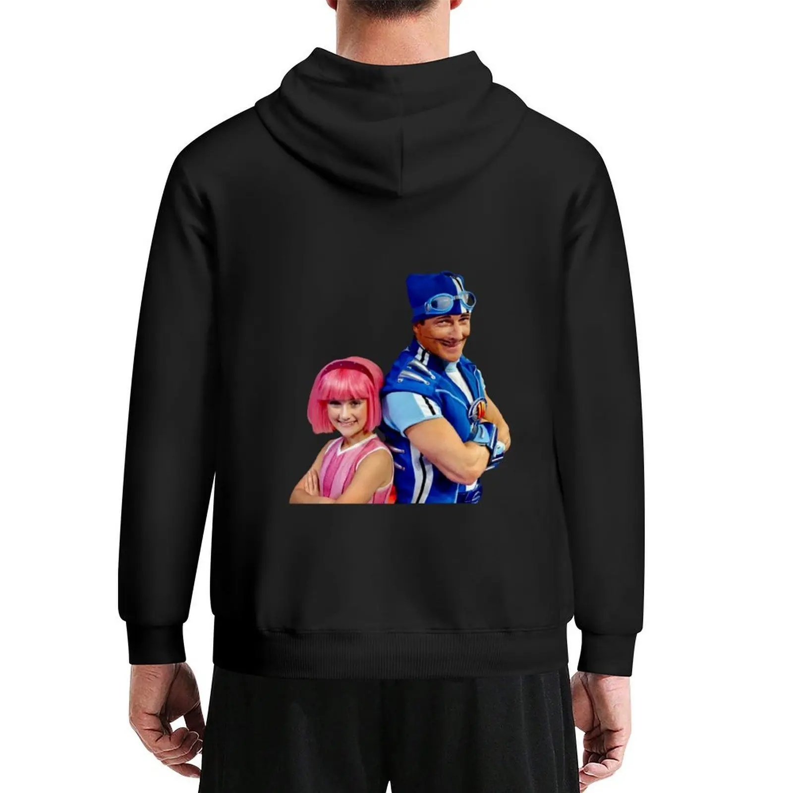 LazyTown: Stephanie & Sportacus Duo Design Толстовка с капюшоном модная мужская одежда в стиле аниме мужское пальто осенняя куртка мужская толстовка с рисунком