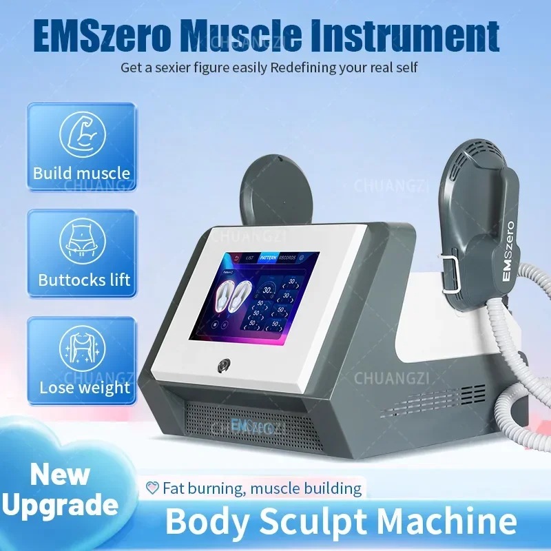 TeslaSculpt машина для изменения тела с RF EMSlim Technology, сжигание жира, тонизирование мышц, подтяжка ягодиц, физиотерапевтическое устройство для похудения Массаж и расслабление