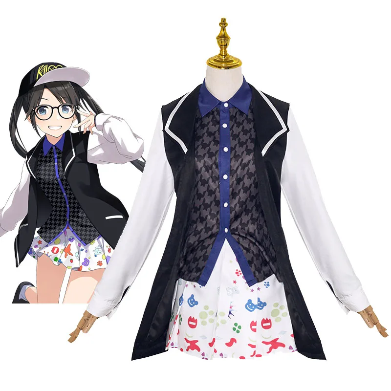 Костюм для косплея Антика мицумин Yuika JK, юбки IDOLM @ STER, блестящие цвета, 283PRO, виртуальный идол, красивые сценические костюмы для девушек