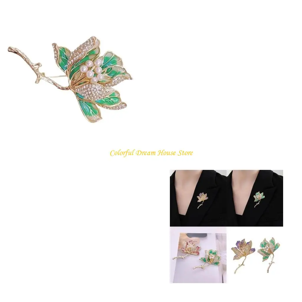 J7JB Catching Designs Crabapple Brooch для женского элегантного украшения событий