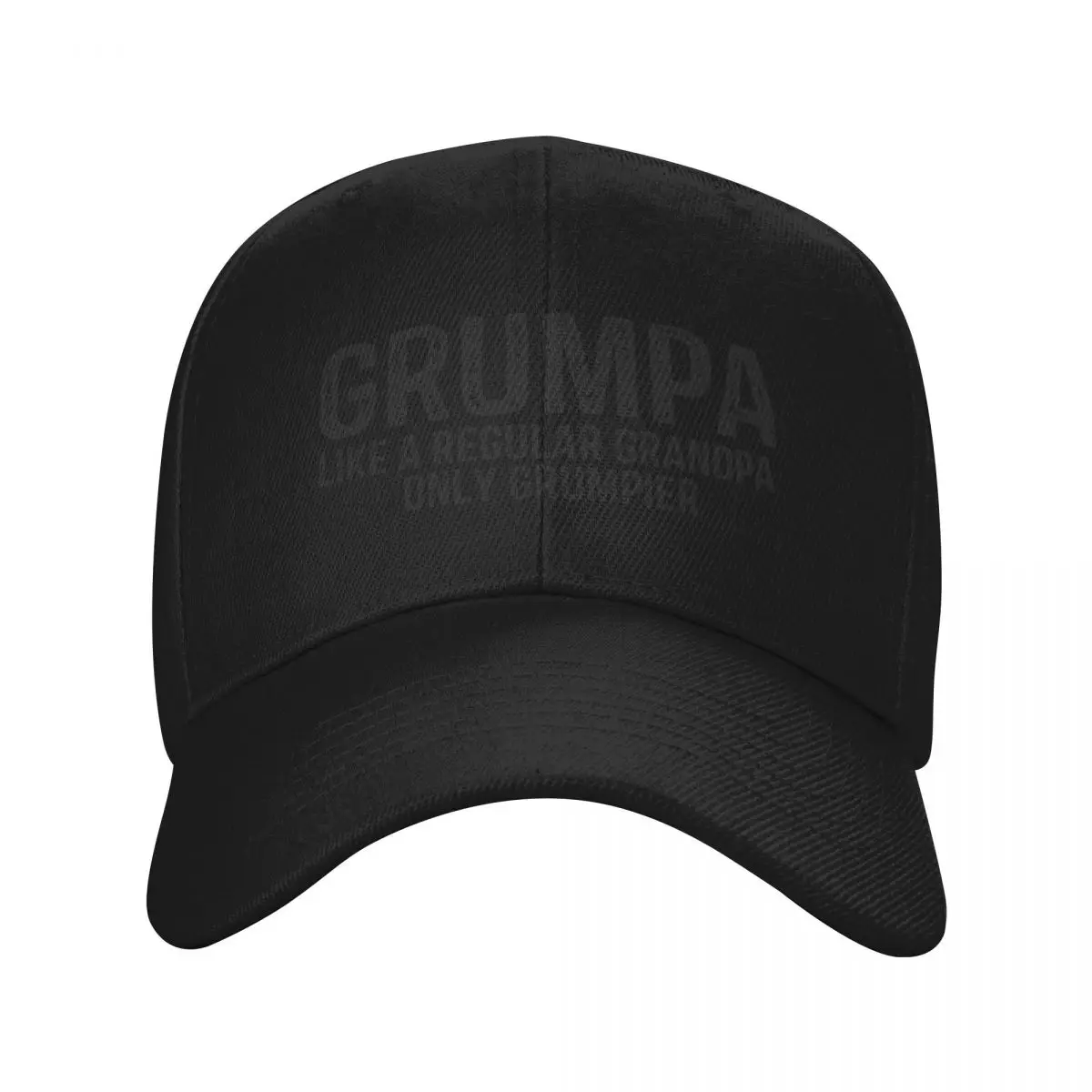 Grumpa Like a Regular Grandpa Only Grumpie Бейсбольная кепка для гольфа Кепка от солнца Шляпа Бейсбольная кепка с мячом для мальчиков и девочек Женская
