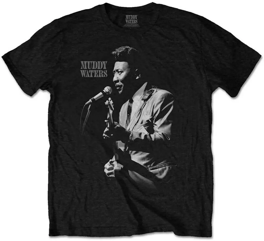 Официальная футболка Muddy Waters Live On Mic