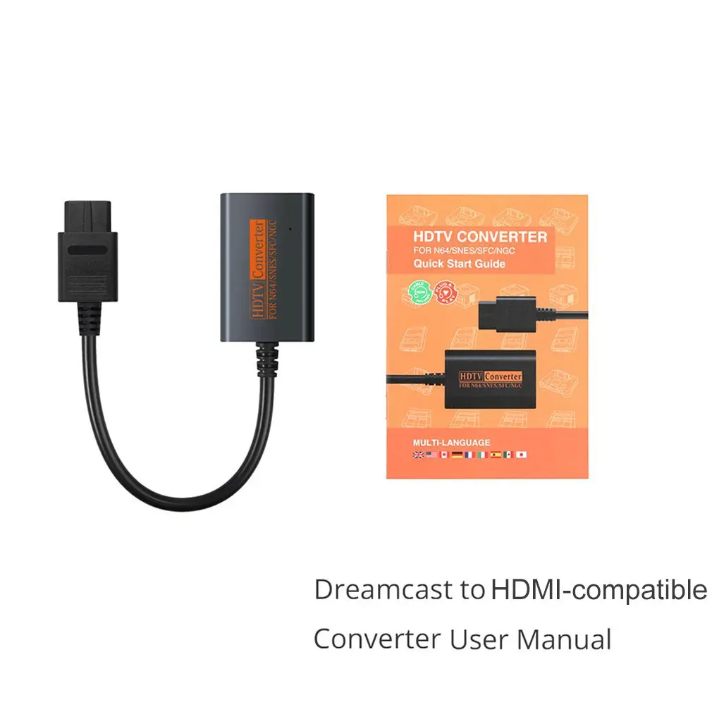 Фото 2024 горячая Распродажа для NGC/SNES/N64 совместимый с HDMI преобразователь адаптер для Nintendo 64 для игр Plug Play полный цифровой кабель Прямая поставка №5