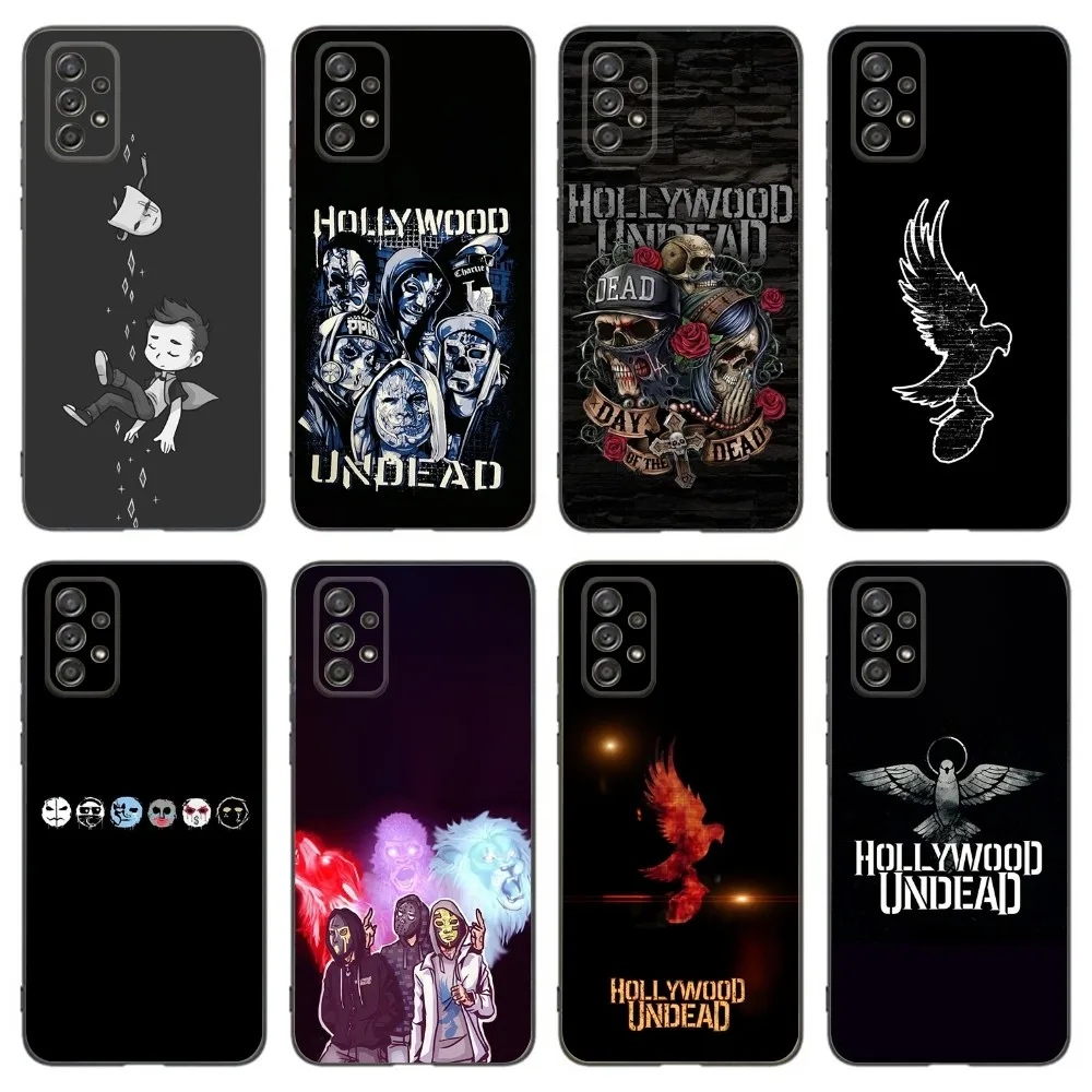 Чехол для телефона группы H-Hollywood U-Undead для Samsung Galaxy A13,A21s,A22,A31,A32,A52,A53,A71,A80,A91, мягкий черный чехол для телефона