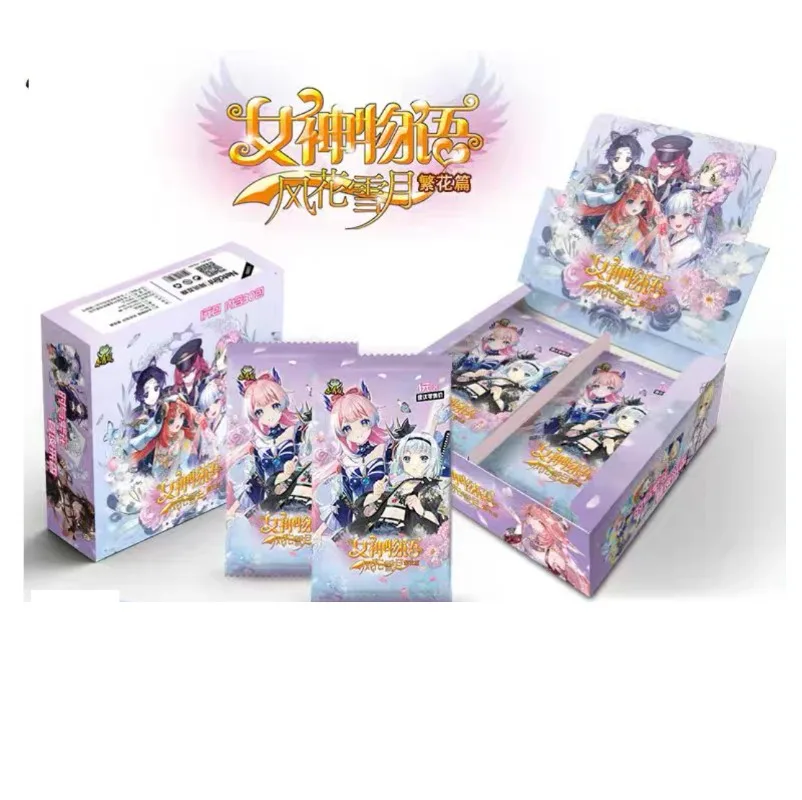 Xiaoqingwa New Goddess Story Series 8 — Beauty Chapter: Edition ZR Золотая фольга Аниме Ограниченная серия Редкие коллекционные карты Подарки