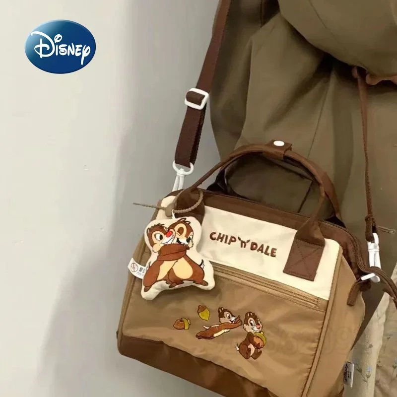 Фото Новая женская сумка Disney Chichiti, роскошная брендовая сумка через плечо с вышивкой, сумка большой вместимости для девочек, высокое качество №2