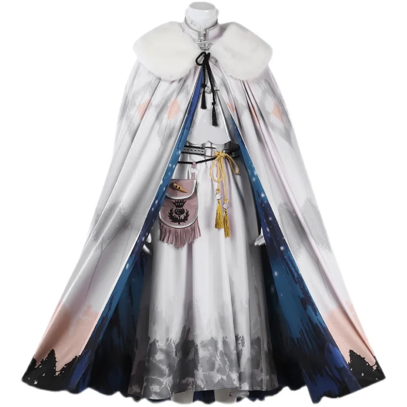Фото Игра Fate Oberon Косплей Костюм Парик Корона Полный комплект Униформа Плащ Платье Мужчины Женщины Хэллоуин Вечеринка Ролевые игры Обувь №5
