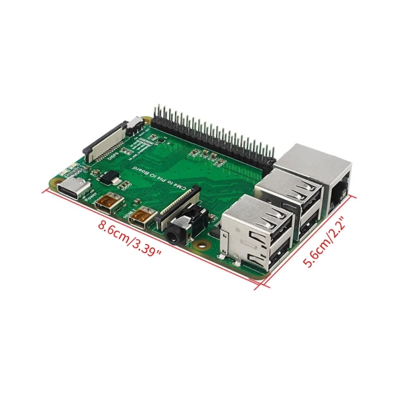 forRaspberryPi CM4 to Pi4B Плата ввода-вывода Адаптер расширения с камерой и интерфейсами  Корпус охлаждающего вентилятора (art.: 3920c263a58d1) - 3920c263a58d1