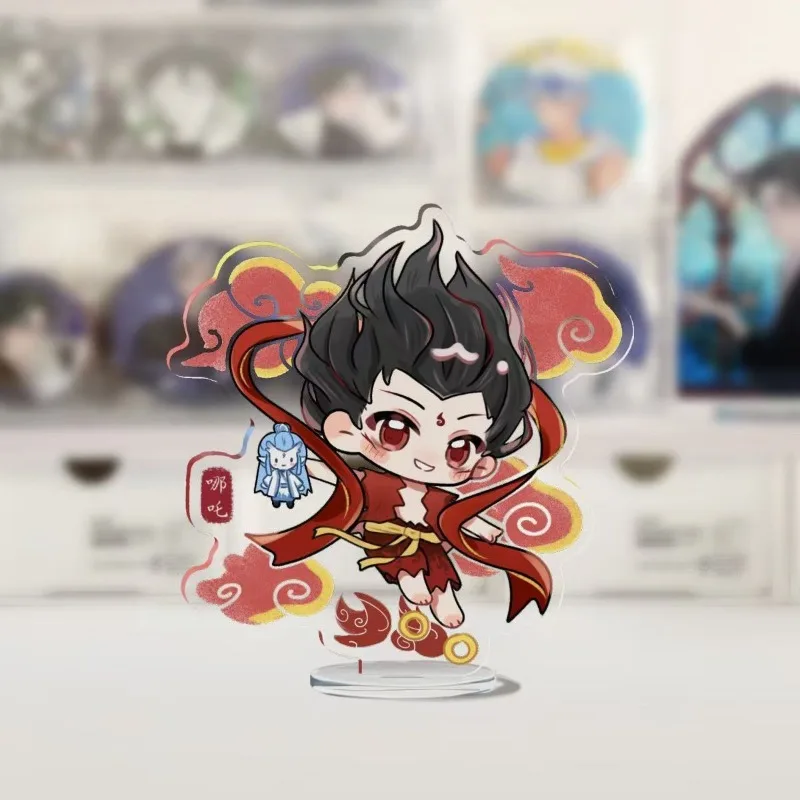 Новый мультфильм Nezha2 Devil, детская морская серия Ao Bing, милая периферийная акриловая подставка, настольные украшения, украшения для лучших друзей