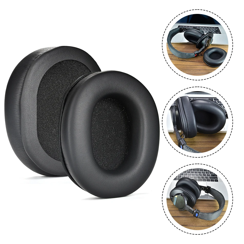 Фото Сменные амбушюры для аудио для Technica ATH M50X M50XBT M50RD M40X M30X MSR7, мягкая протеиновая кожа и пена для комфорта №5