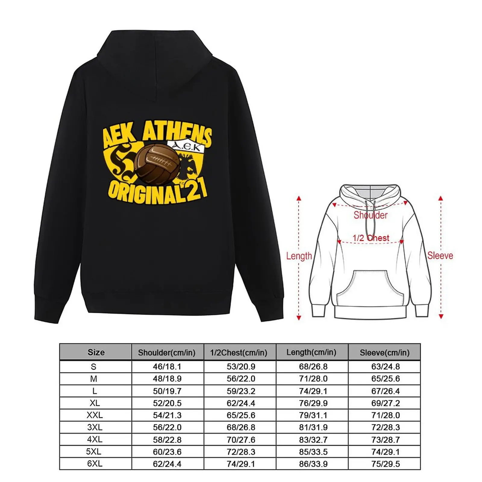 Фото AEK ATHENS - ORIGINAL 21 Толстовка с капюшоном, одежда в стиле аниме, мужская толстовка, мужская одежда, мужская дизайнерская одежда, новые толстовки и толстовки №5