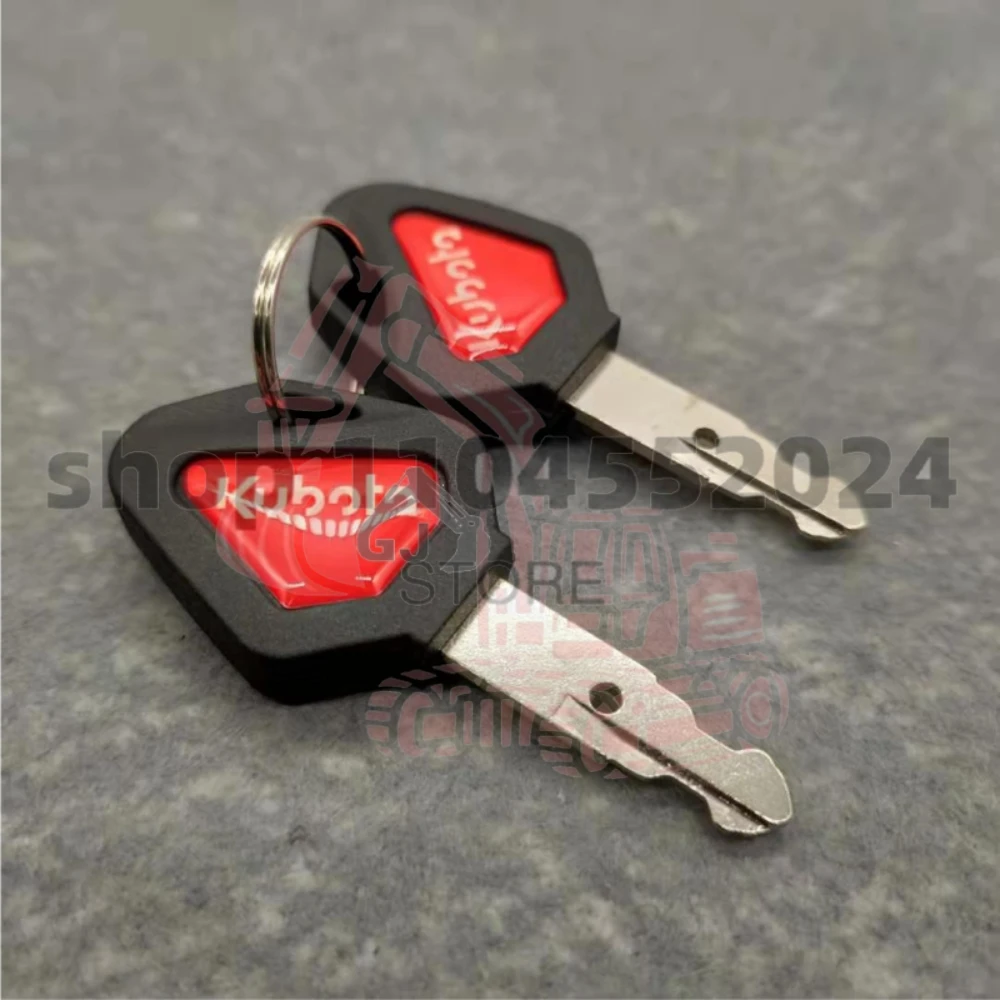 2 шт. 459A ключ RC461-53930 ключ зажигания подходит для мини-экскаватора Kubota экскаватор мини-погрузчик с бортовым поворотом гусеничный погрузчик Стартеры